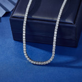 Elegant Sparkle Tennis Necklace 3mm/18inch